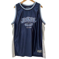 JOKER ジョーカー ９０’ｓ メンズ ゲームシャツ タンクトップ ローライダー チカーノ SIZE XXL ネイビー Bランク