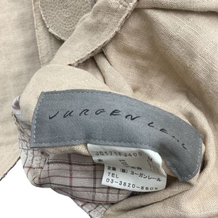 JURGEN LEHL ヨーガンレール レディース ジャケット SIZE M ベージュ