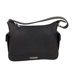 BURBERRY バーバリー レディース ハンドバッグ ブラック Bランク