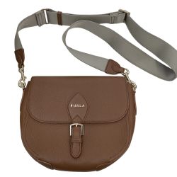 FRULA フルラ レディース ショルダーバッグ  ブラウン Bランク