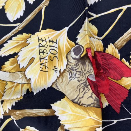 HERMES エルメス スカーフ ブラック