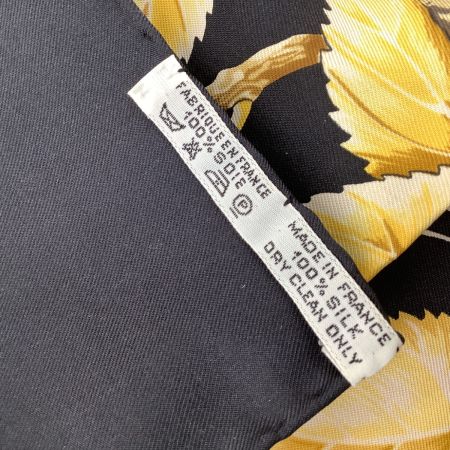 HERMES エルメス スカーフ ブラック