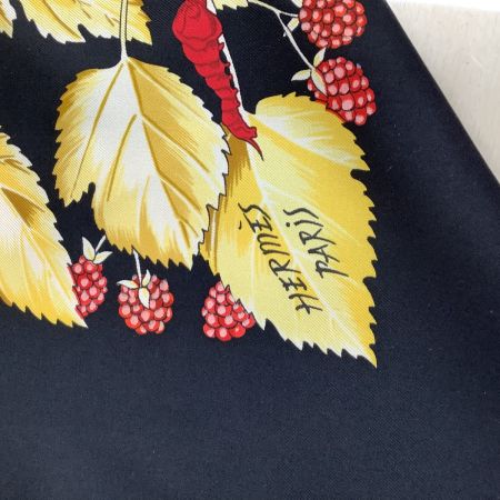 HERMES エルメス スカーフ ブラック