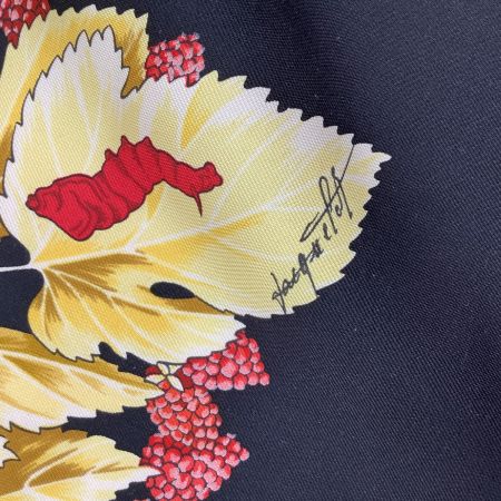 HERMES エルメス スカーフ ブラック