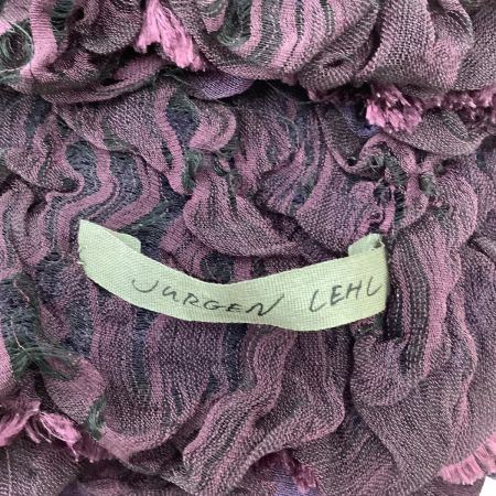 JURGEN LEHL ヨーガンレール レディース ストール パープル