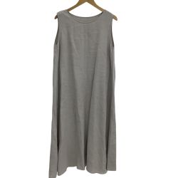 Babaghuri ババグーリ レディース ノースリーブ ワンピース SIZE M ライトグレー Bランク