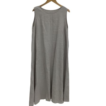 Babaghuri ババグーリ レディース ノースリーブ ワンピース SIZE M ライトグレー