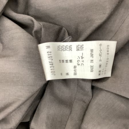JURGEN LEHL ヨーガンレール レディース ダウンジャケット SIZE M ダウン90％ ブラウン
