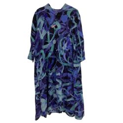 JURGEN LEHL ヨーガンレール レディース ワンピース ナイアガラ SIZE M パープル Bランク