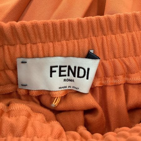 FENDI フェンディ レディース プリーツ スカート SIZE 40 オレンジ