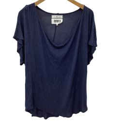 maison martin margela メゾン マルジェラ レディース カットソー SIZE S ネイビー Bランク