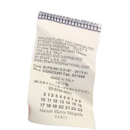 maison martin margela メゾン マルジェラ レディース カットソー SIZE S ネイビー