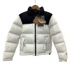 THE NORTH FACE ザノースフェイス レディース ダウンジャケット SIZE S NJ1DM83D ホワイト×ブラック Bランク