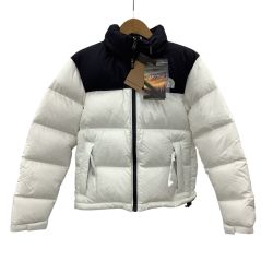 THE NORTH FACE ザノースフェイス レディース ダウンジャケット SIZE S NJ1DM83D ホワイト×ブラック Bランク