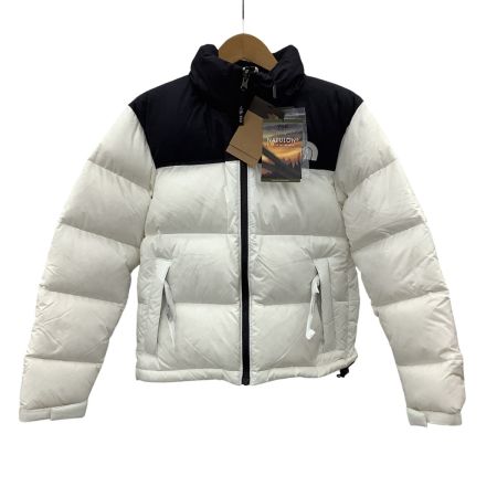 THE NORTH FACE ザノースフェイス レディース ダウンジャケット SIZE S NJ1DM83D ホワイト×ブラック