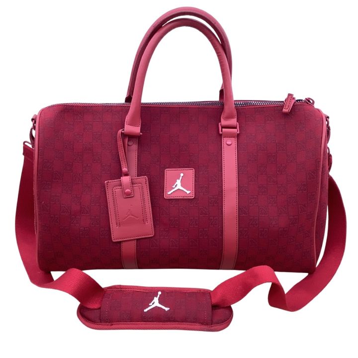 JORDAN ジョーダン ボストンバッグ バスケットボール レッド - 中古