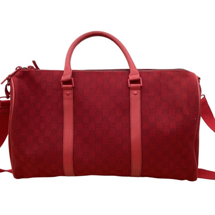 JORDAN ボストンバッグ レッド本日配送 JORDAN ジョーダン ボストンバッグ バスケットボール レッド - 中古