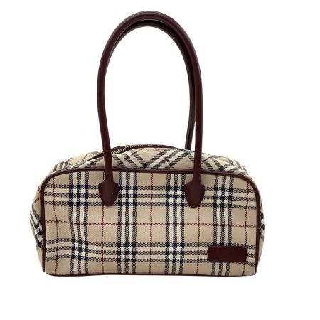 BURBERRY BLUE LABEL バーバリーブルーレーベル レディース　ハンドバッグ ノバチェック ベージュ