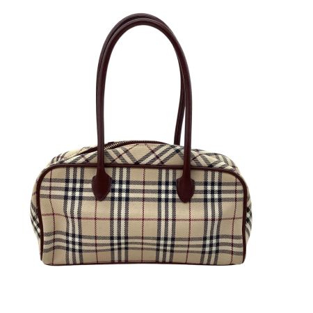 BURBERRY BLUE LABEL バーバリーブルーレーベル レディース　ハンドバッグ ノバチェック ベージュ