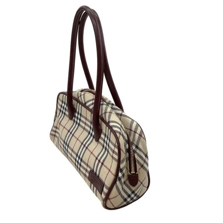 BURBERRY BLUE LABEL バーバリーブルーレーベル レディース　ハンドバッグ ノバチェック ベージュ