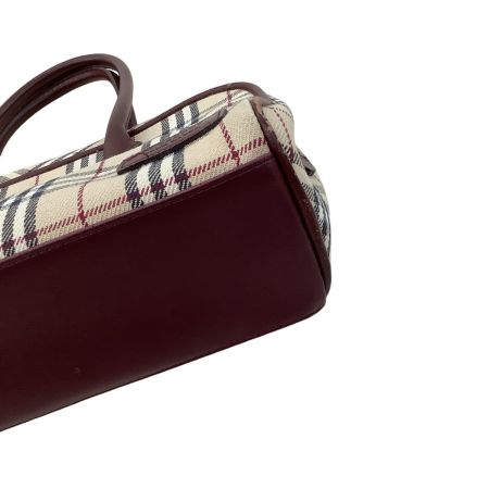 BURBERRY BLUE LABEL バーバリーブルーレーベル レディース　ハンドバッグ ノバチェック ベージュ