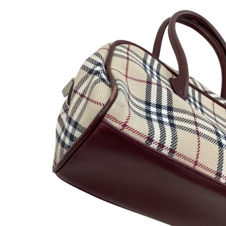 BURBERRY BLUE LABEL バーバリーブルーレーベル レディース　ハンドバッグ ノバチェック ベージュ