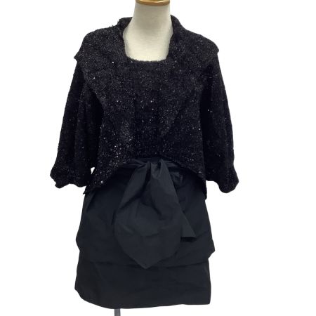 EPOCA エポカ セットアップ ミニドレス ワンピース カーディガン SIZE 40 ブラック