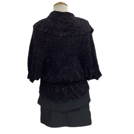 EPOCA エポカ セットアップ ミニドレス ワンピース カーディガン SIZE 40 ブラック