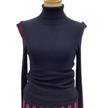 DIANE von FURSTENBERG ダイアンフォンファステンバーグ レディース セットアップ カットソー スカート SIZE S ネイビー