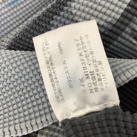 ISSEY MIYAKE イッセイミヤケ ワッフル プリーツ カットソー SIZE 3 MI93FK197 ライトグレー