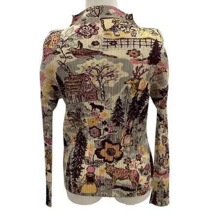 ISSEY MIYAKE イッセイミヤケ PLEATS PLEASE カットソー SIZE 3 赤ずきん 激レア PP93-JK936 ブラウン