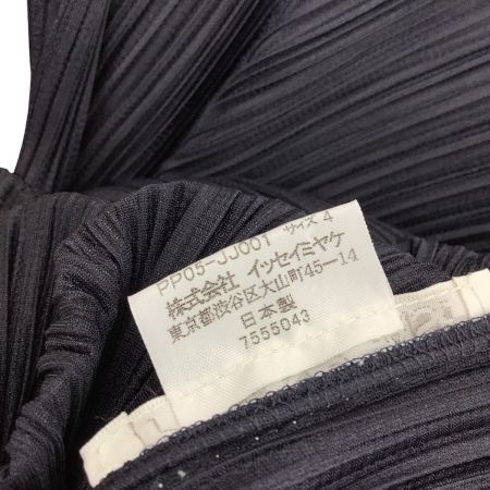 ISSEY MIYAKE イッセイミヤケ PLEATS PLEASE シャツ SIZE 3 PP05-JJ001 ネイビー