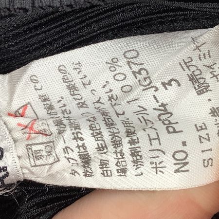 ISSEY MIYAKE イッセイミヤケ PLEATS PLEASE 変形 ファスナー スカート  SIZE 3 PP04-JG370 ブラック