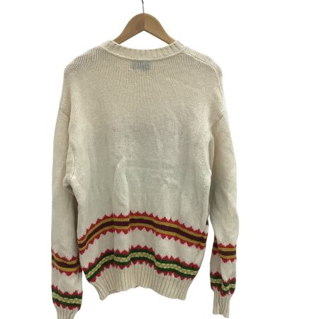 UNITED COLORS OF BENETTON ユナイテッドカラーズオブベネトン メンズ セーター ニット  アイボリー