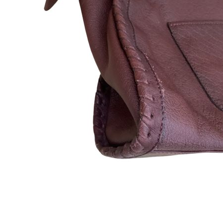 IBIZA イビサ レディース レザー 牛革 ハンドバッグ エンジ