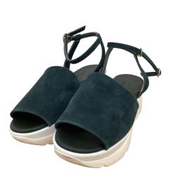 ENFOLD エンフォルド レディース サンダル SIZE 36(23cm) グリーン Bランク