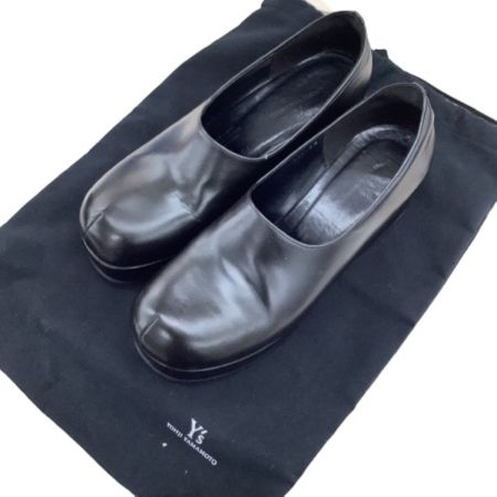 Y's ワイズ レディース ローファー SIZE M YC-E31-791/12 ブラック