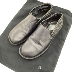 Y's ワイズ レディース スリッポン SIZE S YO-E20-780 ブラック Bランク