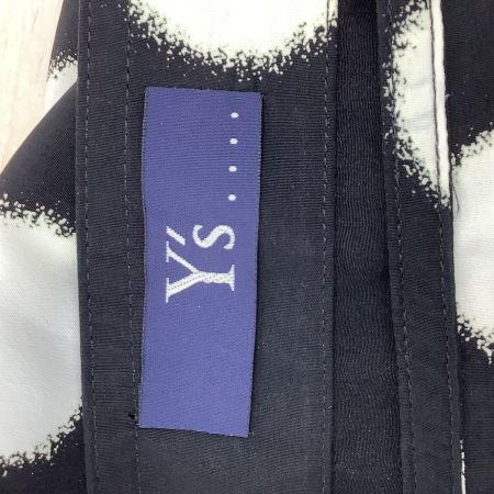 Y's ワイズ レディース 巻きスカート ドット柄 2024年春夏コレクション SIZE 2 ブラック