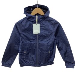 HERNO 未使用 タグ付き ヘルノ キッズ 子供 ナイロンジャンパー SIZE 130cm ネイビー Sランク