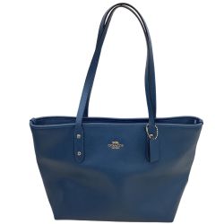 COACH コーチ トートバッグ F58846 ブルー Bランク