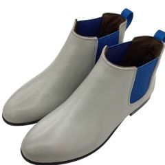 REGAL リーガル レディース サイドゴア ショートブーツ SIZE L グレー Bランク