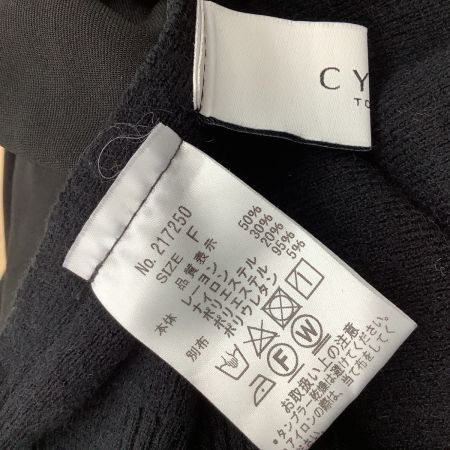 CYAN TOKYO シアントウキョウ レディース カットソー　SIZE Free ブラック