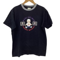 Karl Helmut カールヘルム メンズ Tシャツ SIZE S 90s キューピー ブラック Bランク