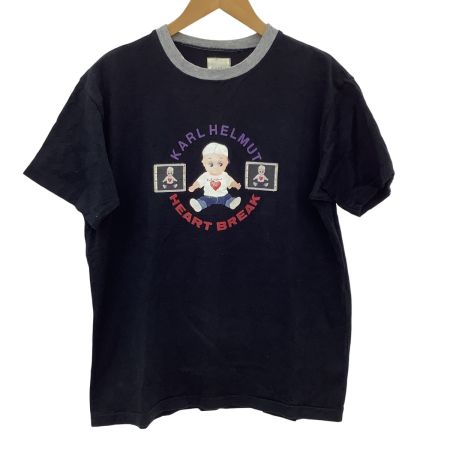 Karl Helmut カールヘルム メンズ Tシャツ SIZE S 90s キューピー ブラック