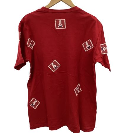 Karl Helmut カールヘルム メンズ 半袖カットソー Tシャツ SIZE S 90s Vintage ワッペン キューピーちゃん レッド
