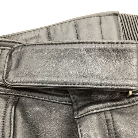 メンズ レザーパンツ ライダースパンツ バイカーパンツ  SIZE L ブラック