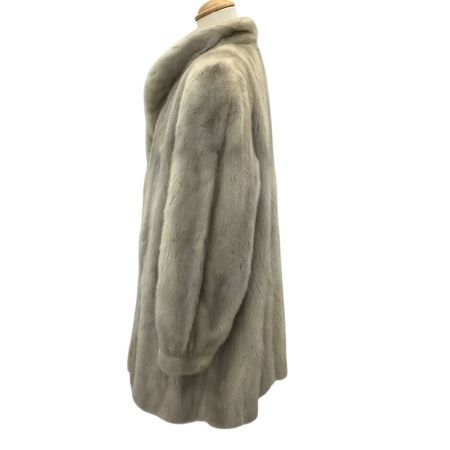 FOND レディース 毛皮 コート SIZE 13号 キャメル