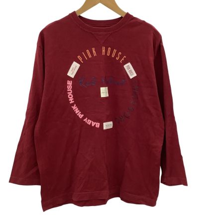 Karl Helmut カールヘルム メンズ 長袖カットソー SIZE M レッド