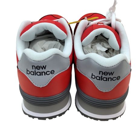 NEW BALANCE ニュー・バランス 未使用 レディース 人口皮革製 プロスニーカー 安全靴 SIZE 23cm PL-331 レッド